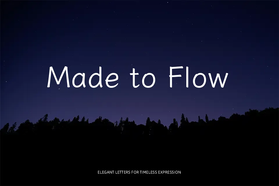 Iansui Font Font Preview for Soft Mood