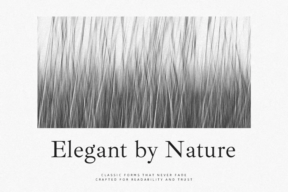 Ibarra Real Nova Font Font Preview for Classic Mood