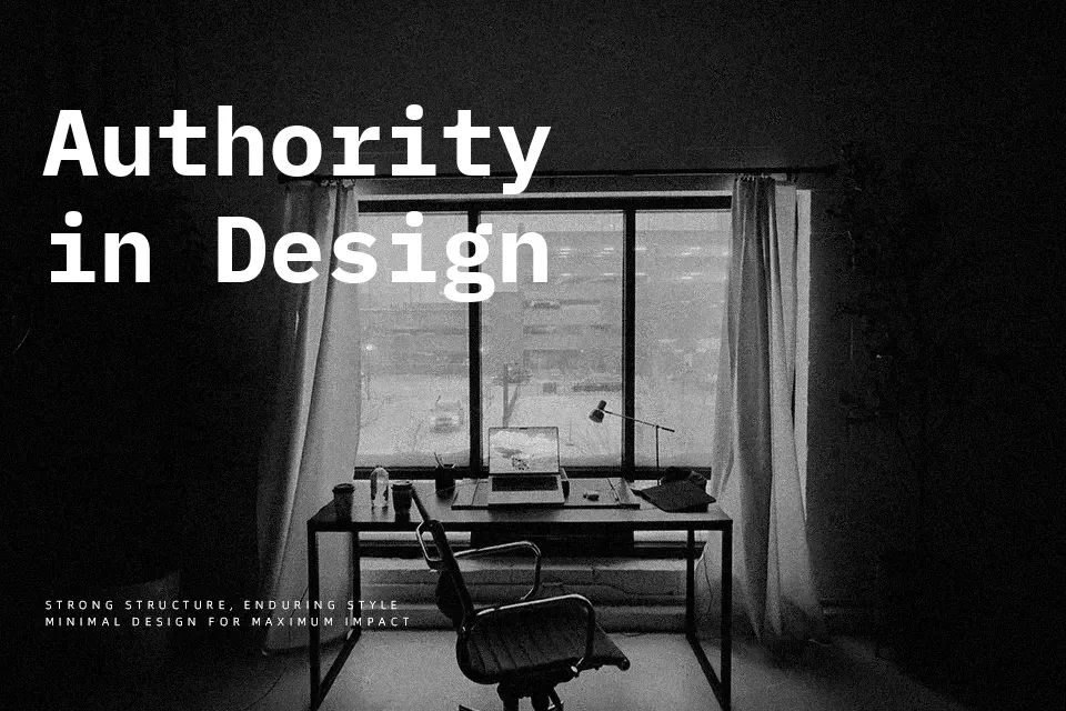 IBM Plex Mono Font Font Preview for Clean Mood