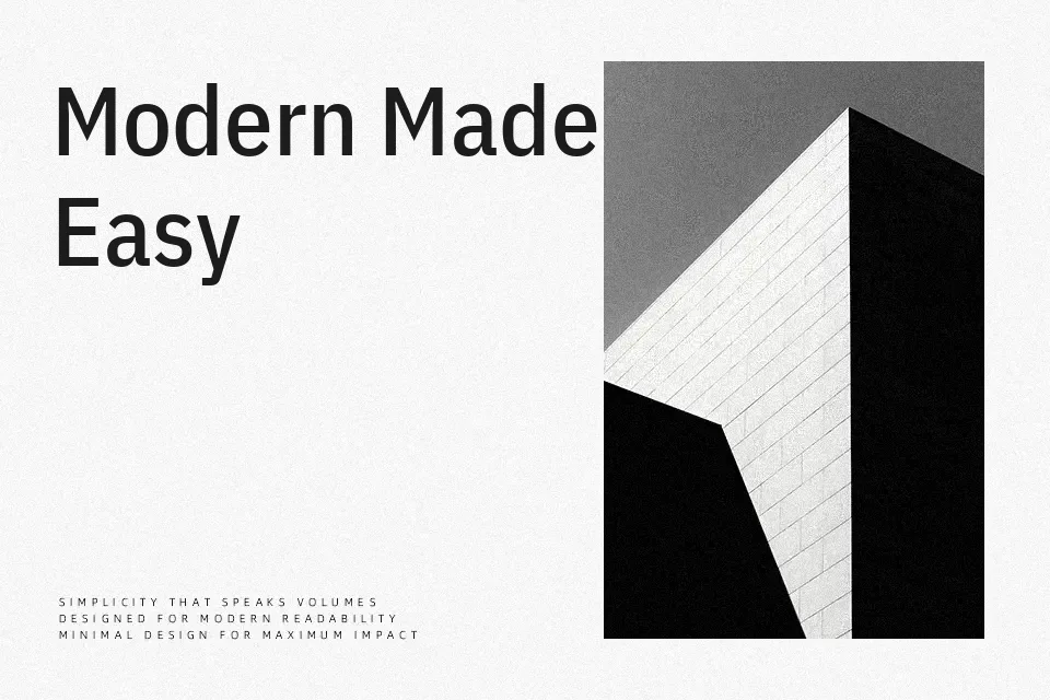 IBM Plex Sans Condensed Font Condensed Font Preview for Branding