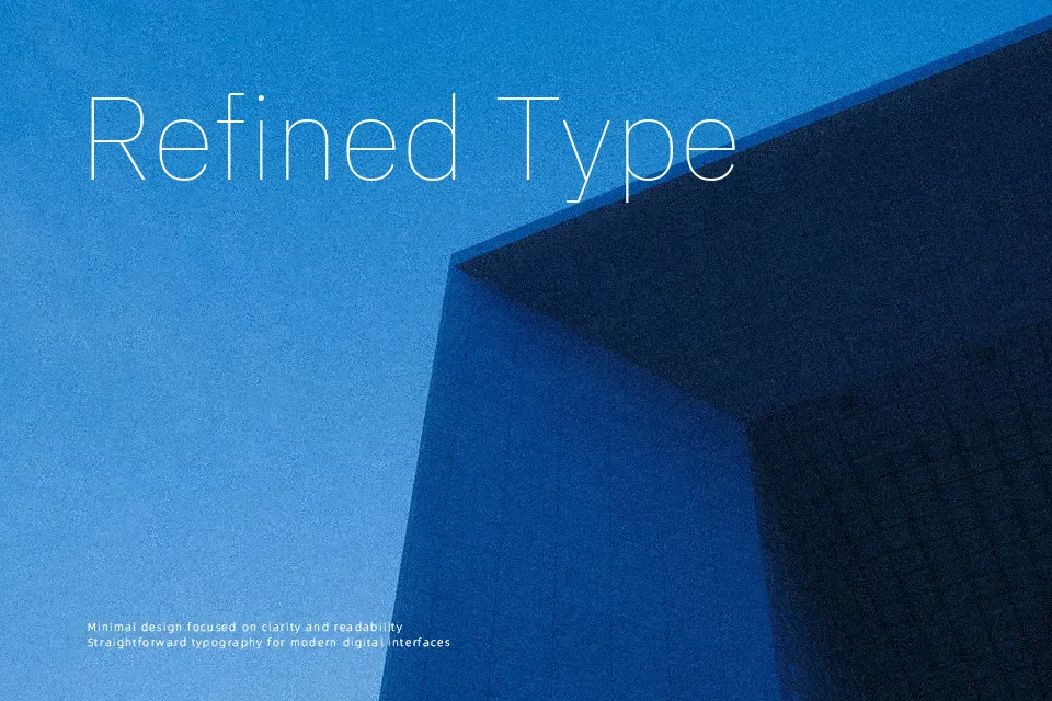 IBM Plex Sans Hebrew Font Font Preview for Modern Headline