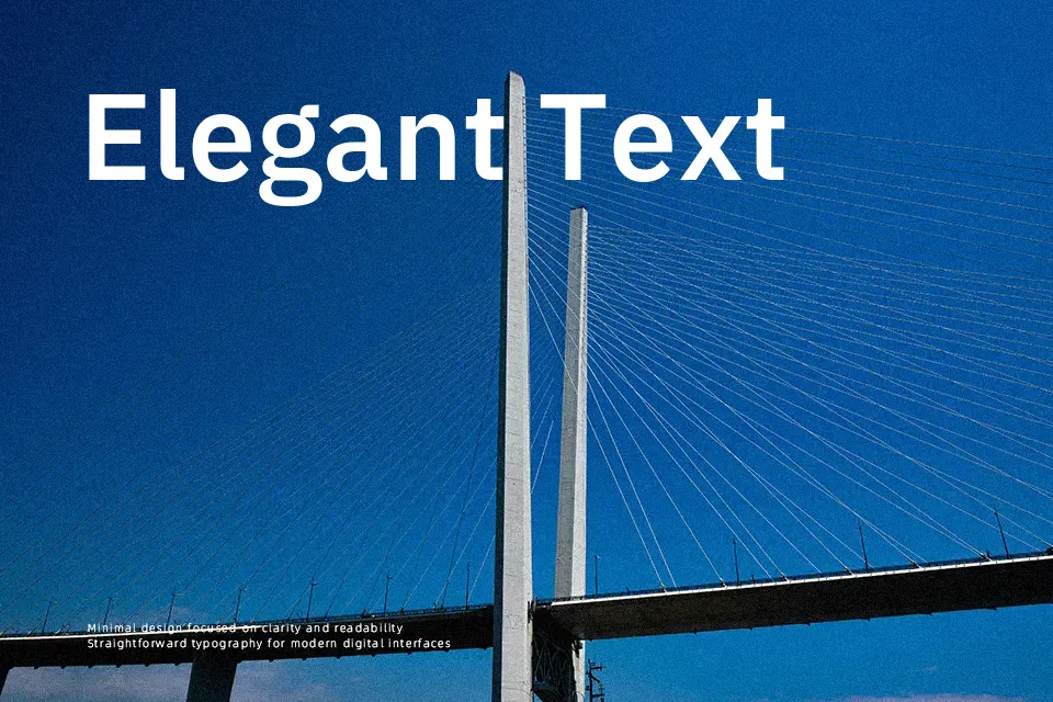 IBM Plex Sans JP Font Font Preview for Tech Editorial