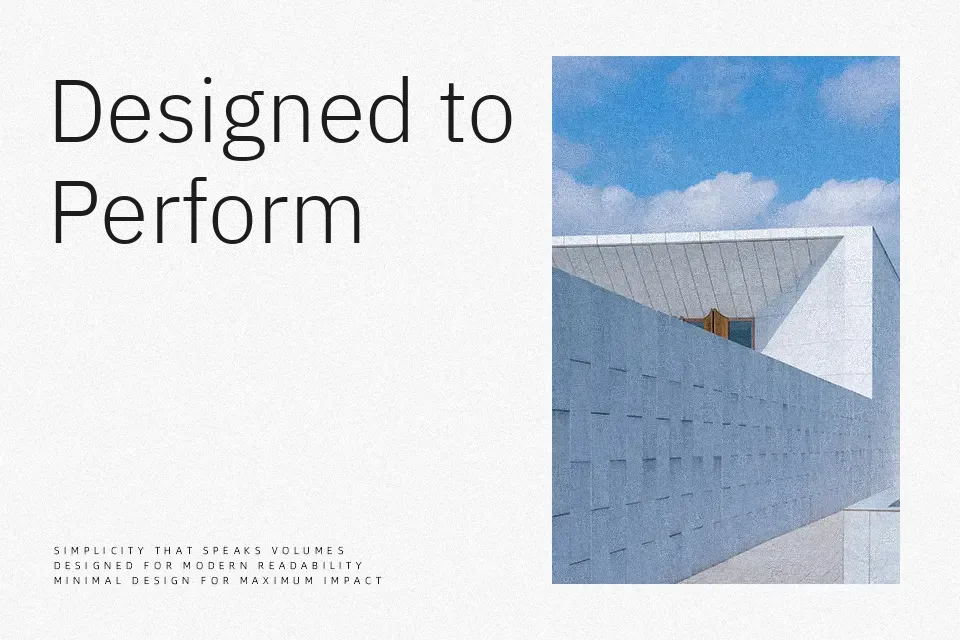 IBM Plex Sans KR Font Font Preview for Tech Editorial