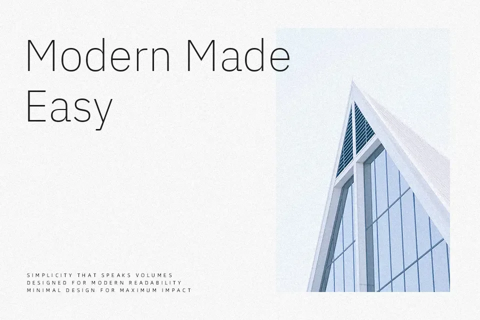IBM Plex Sans Thai Font Font Preview for Modern Body Text