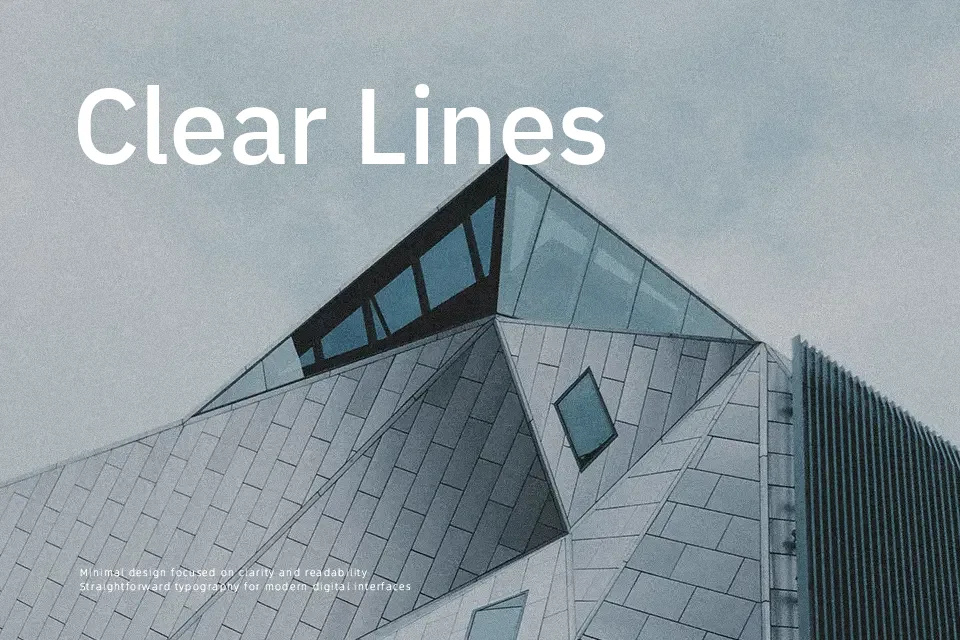 IBM Plex Sans Thai Font Font Preview for Clean Branding