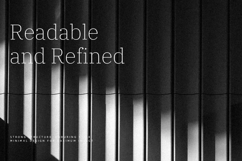 IBM Plex Serif Font Font Preview in Latin