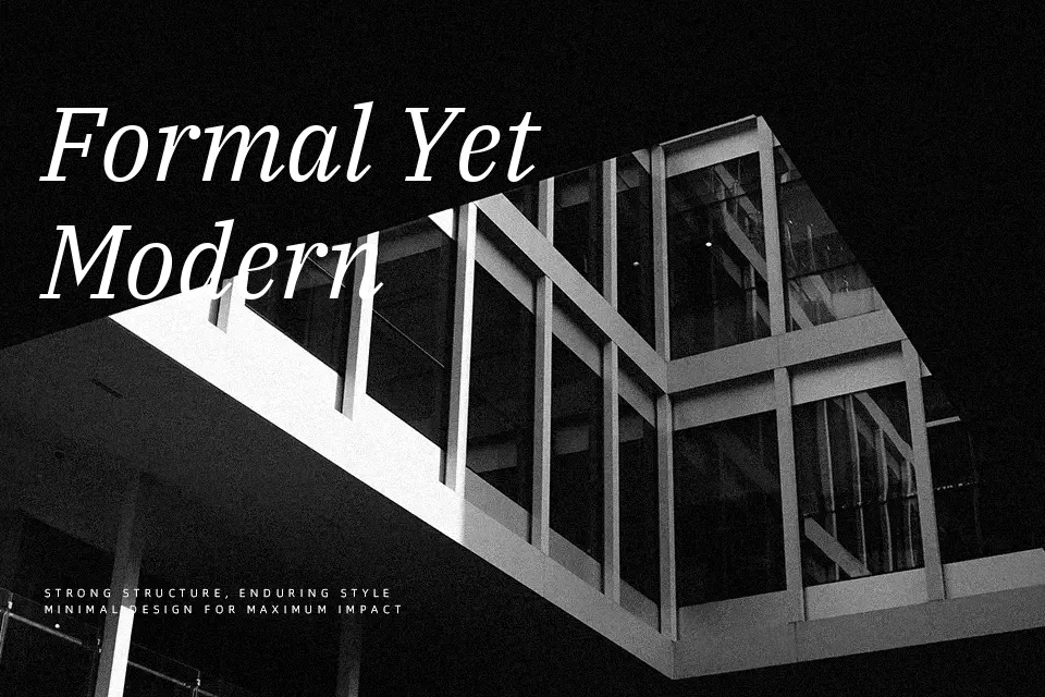 IBM Plex Serif Font Font Preview for Headline