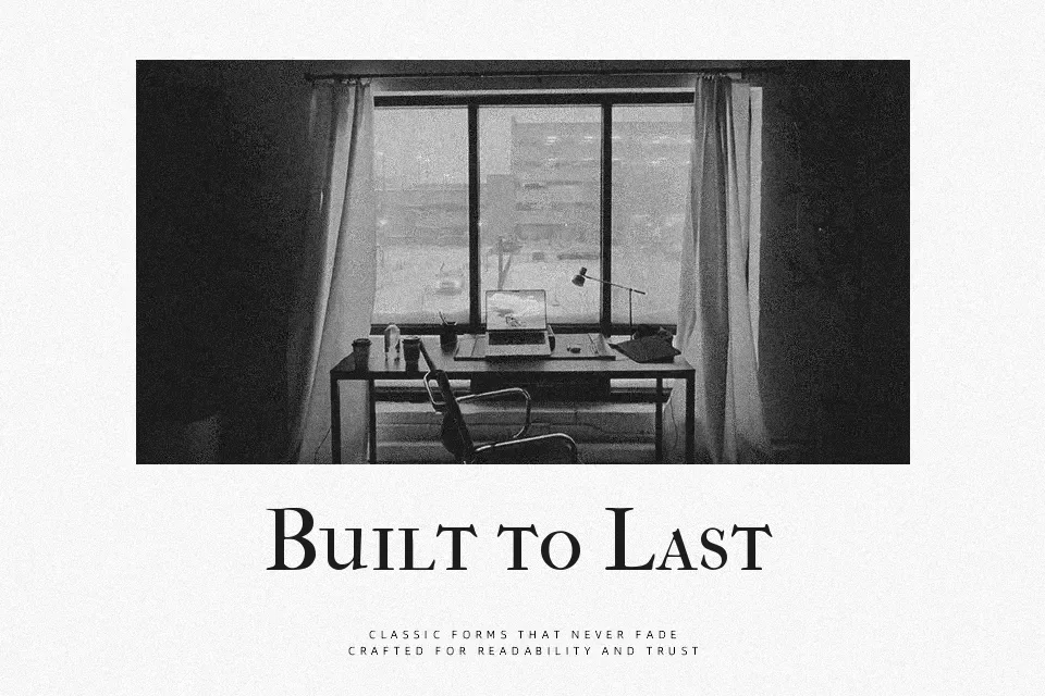 IM Fell French Canon SC Font Font Preview for Timeless Editorial