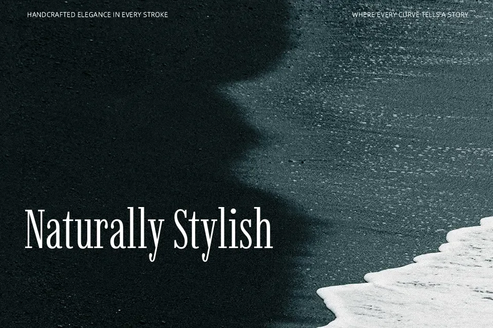 Imbue Font Font Preview for Elegant Logo