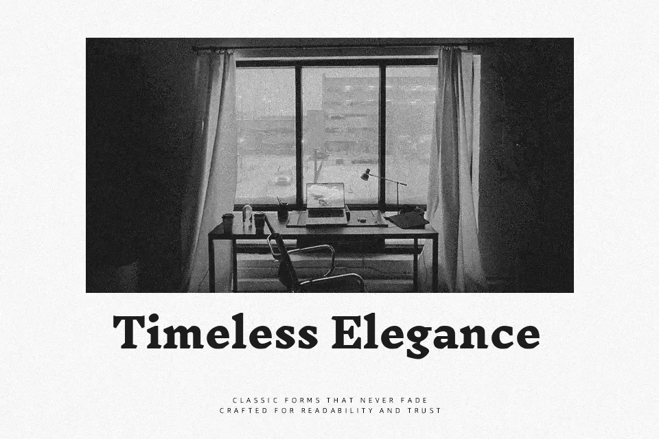 Inknut Antiqua Font Font Preview for Serious Headline
