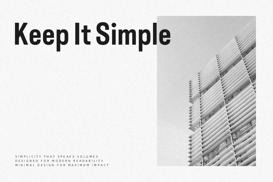 Instagram Sans Font Font Preview for Modern Advertising