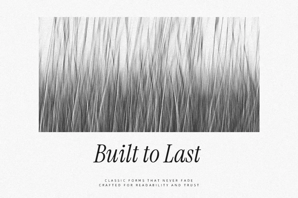 Instrument Serif Font Font Preview for Creative Headline