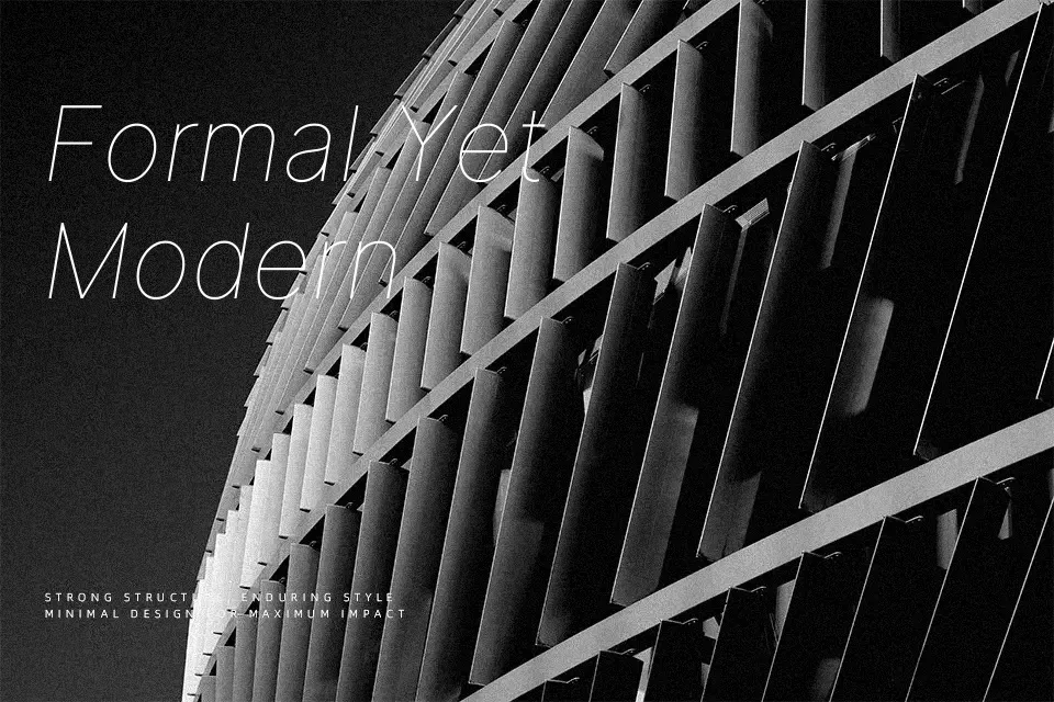 Inter Tight Font Font Preview for Professional Website