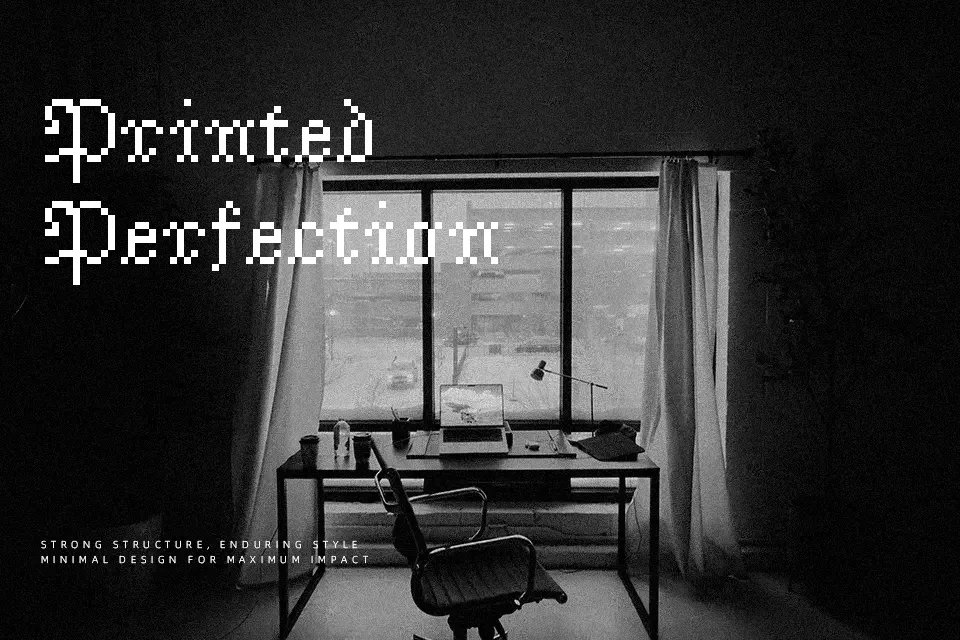 Jacquarda Bastarda 9 Font Font Preview for Dramatic Mood