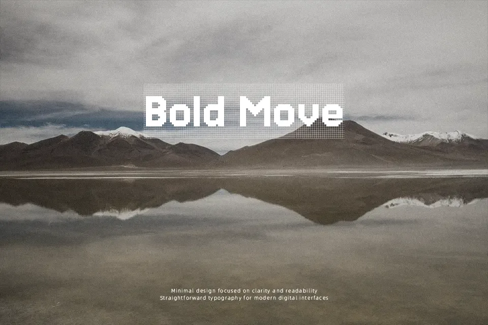 Jersey 15 Charted Font Font Preview for Bold Mood