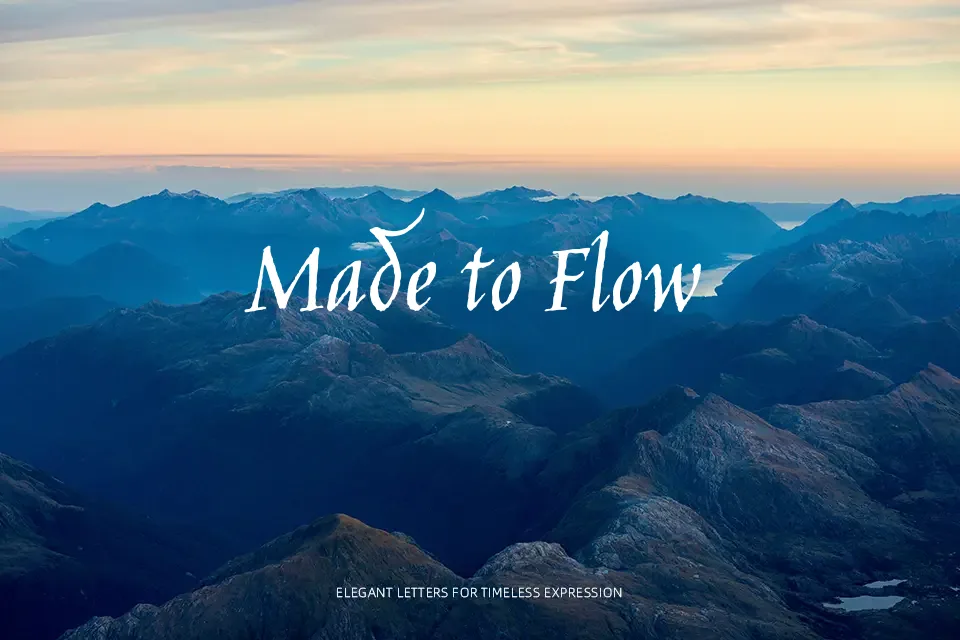 Jim Nightshade Font Calligraphy Font Preview