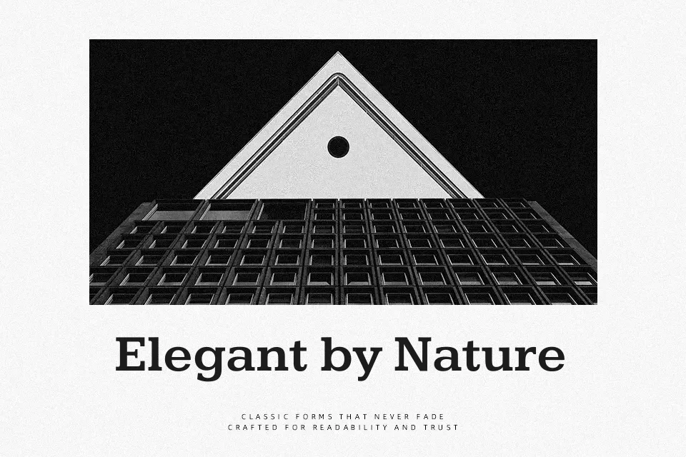 Kameron Font Font Preview for Vintage Website