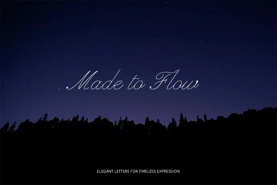 Kapakana Font Handwritten Font Preview for Logo