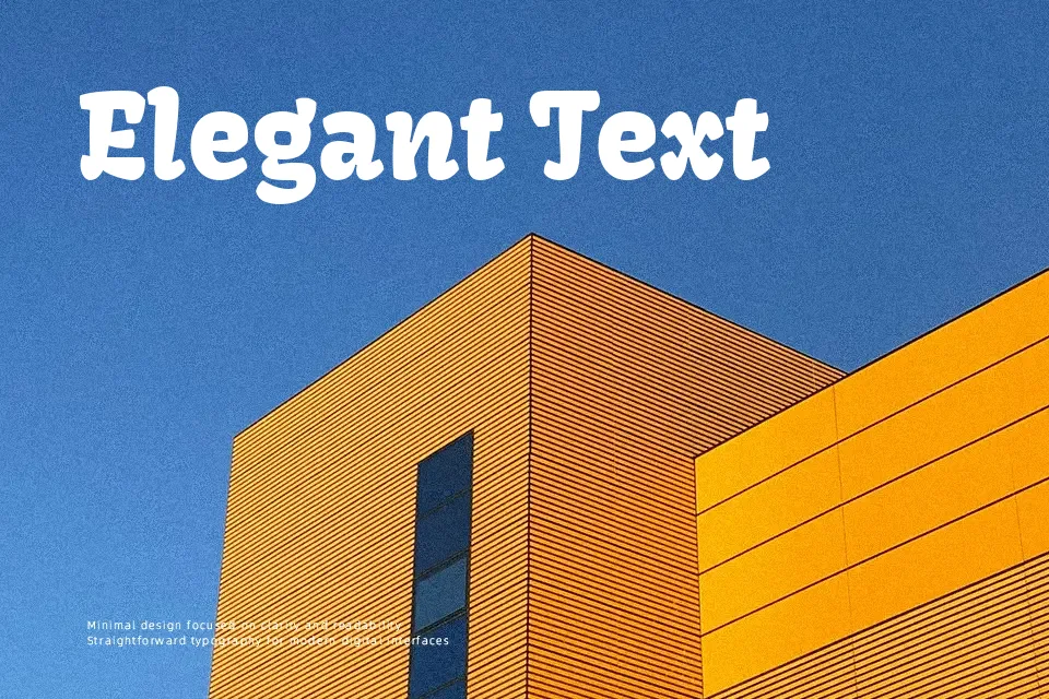 Kavoon Font Font Preview for Groovy Poster