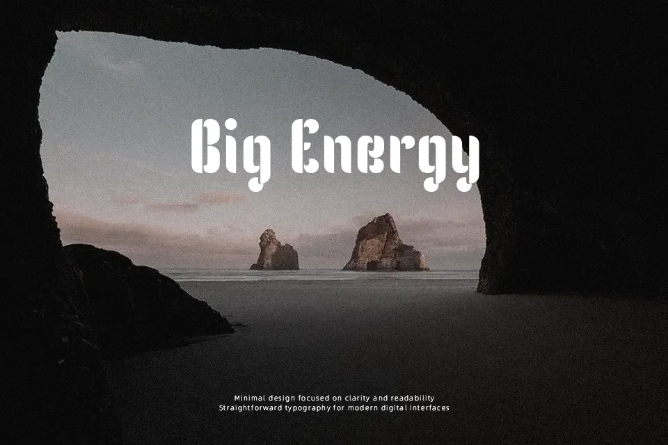 Kenia Font Font Preview for Bold Gaming