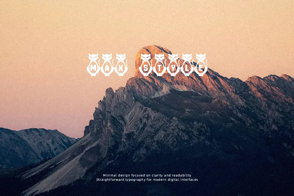 Kitties Font Font Preview for Cute Headline