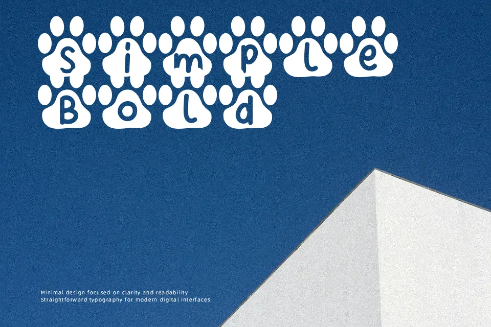 Kitty Paw Font Font Preview for Playful Social Media