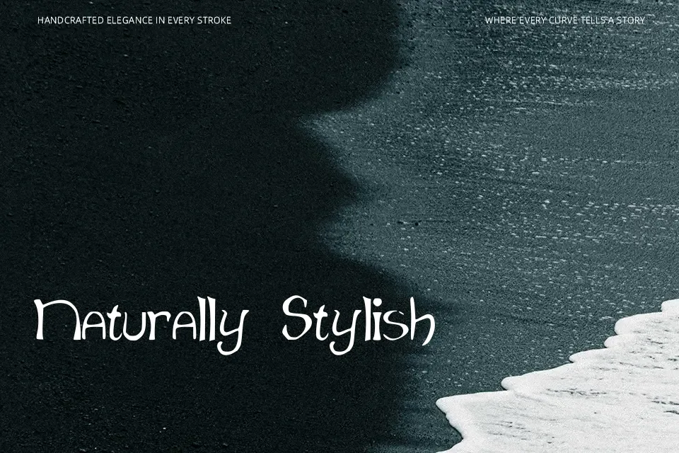 Klaine Font Font Preview for Romantic Social Media