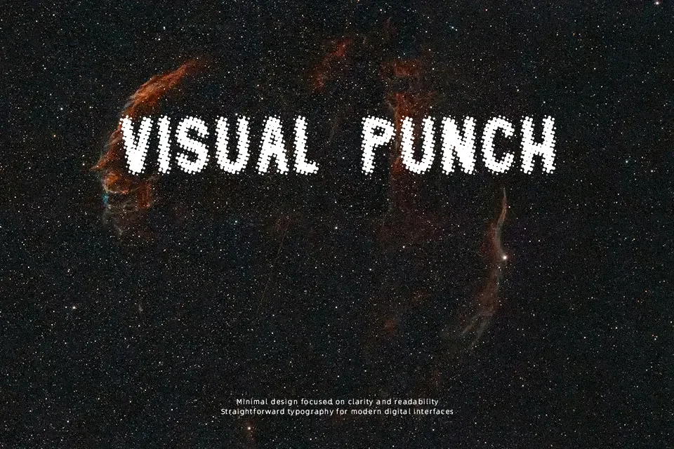 Klonp Font Font Preview for Dynamic Poster
