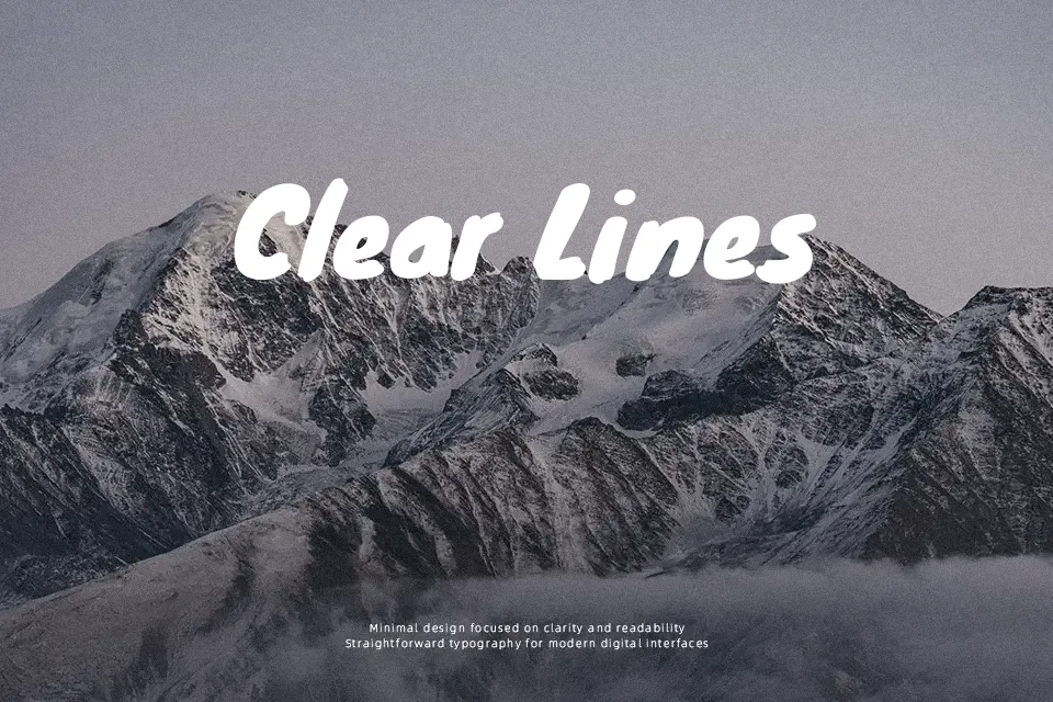 Knewave Font Brush Font Preview for Poster