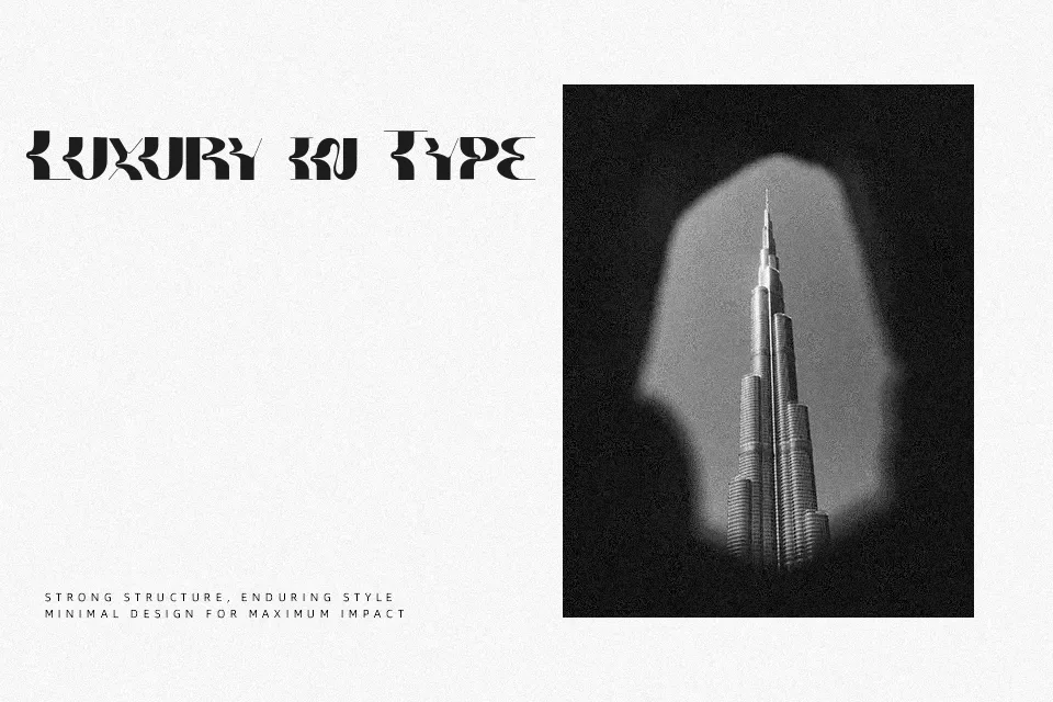 Kodaro Font Font Preview for Logo