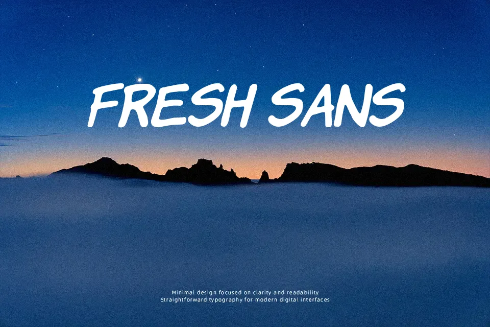 Komika Hands Font Font Preview for Playful Poster