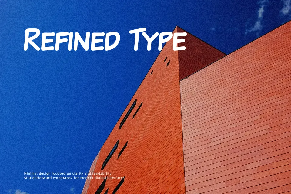 Komika Text Font Font Preview for Energetic Poster