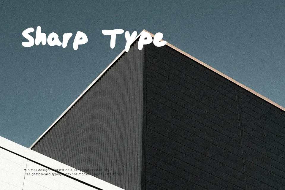 Koshari Font Font Preview for Dynamic Logo