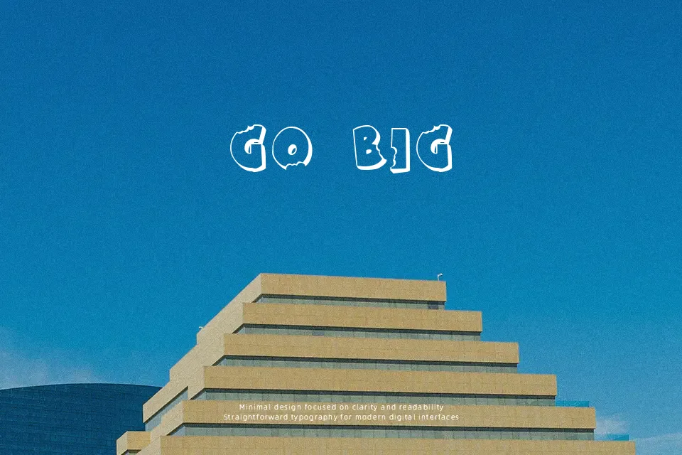 KR Bite Me Font Font Preview for Artistic Social Media