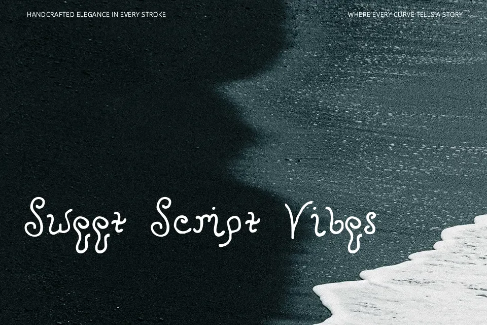 Kristen Curly YOFF Font Font Preview for Friendly Poster