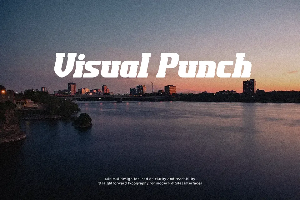 Kunex Font Font Preview for Bold Poster