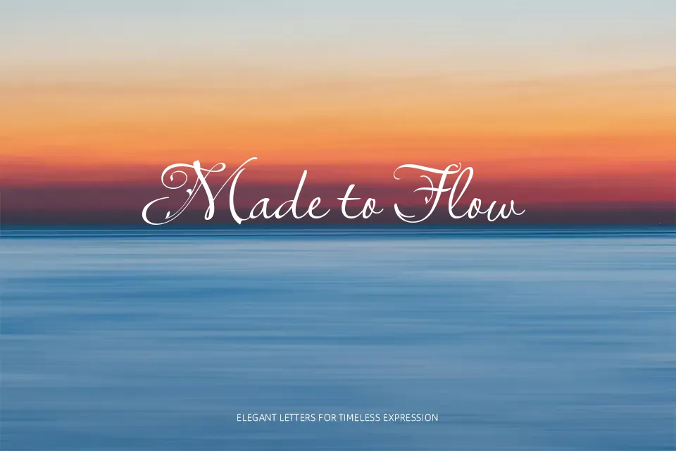 Lavishly Yours Font Font Preview for Creative Social Media