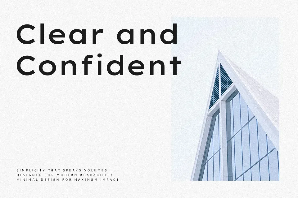 Lexend Exa Font Font Preview for Editorial