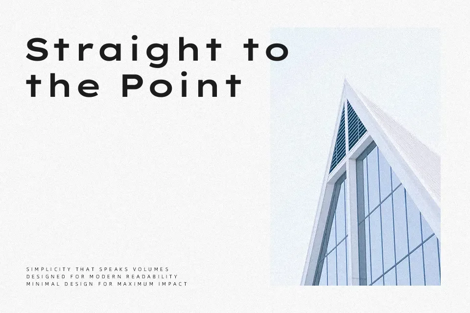 Lexend Tera Font Font Preview for Professional Editorial