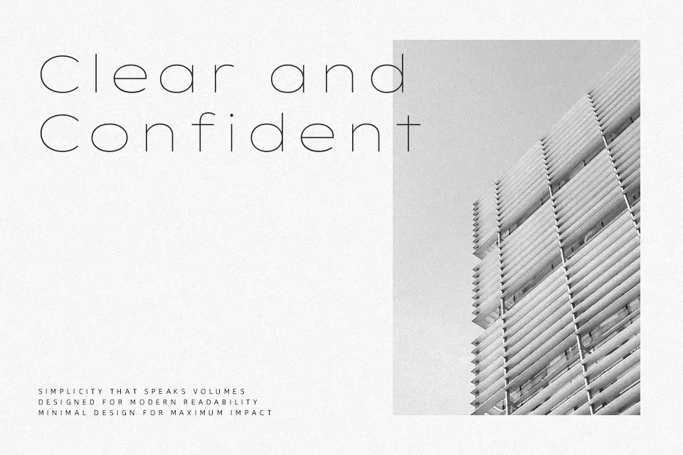 Lexend Zetta Font Font Preview for Professional Headline