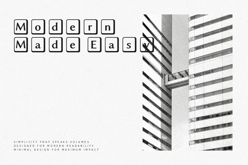 Libertinus Keyboard Font Font Preview for Professional Mood