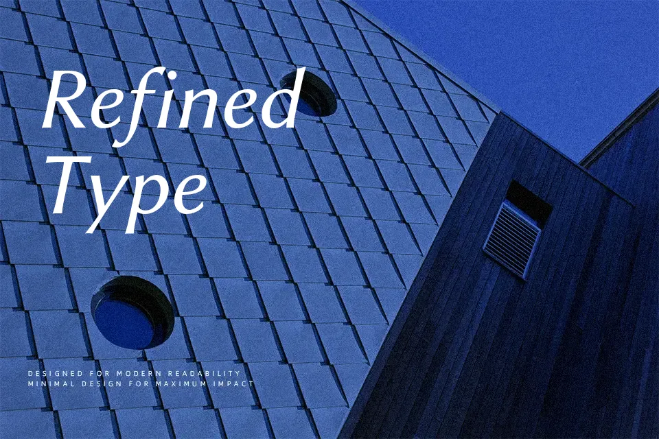 Libertinus Sans Font Font Preview for Serious Website