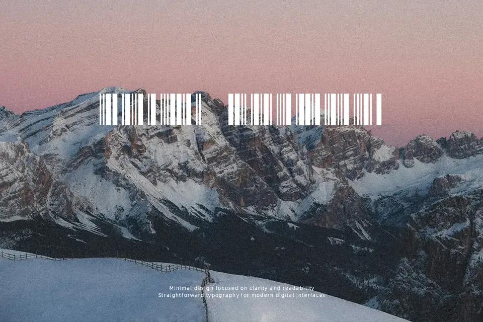 Libre Barcode 39 Font Font Preview for Poster