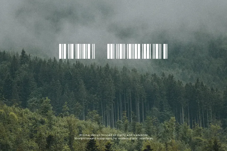 Libre Barcode 39 Font Decorative Font Preview for Advertising