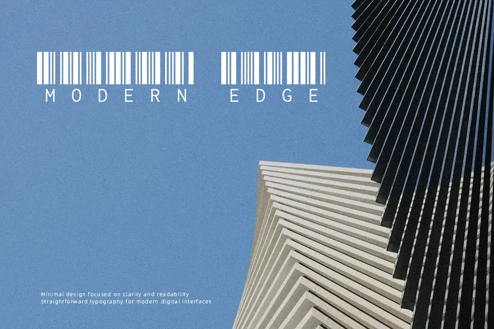 Libre Barcode 39 Text Font Font Preview for Tech Mood