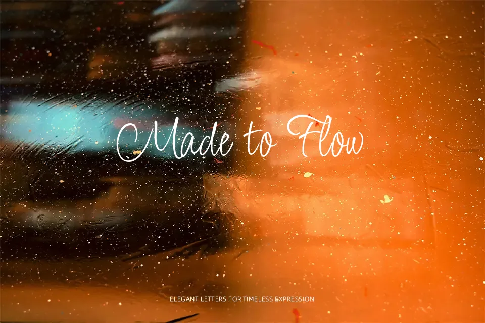 Licorice Font Font Preview for Romantic Packaging