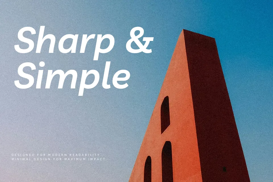 Livvic Font Font Preview for Minimal UI Design