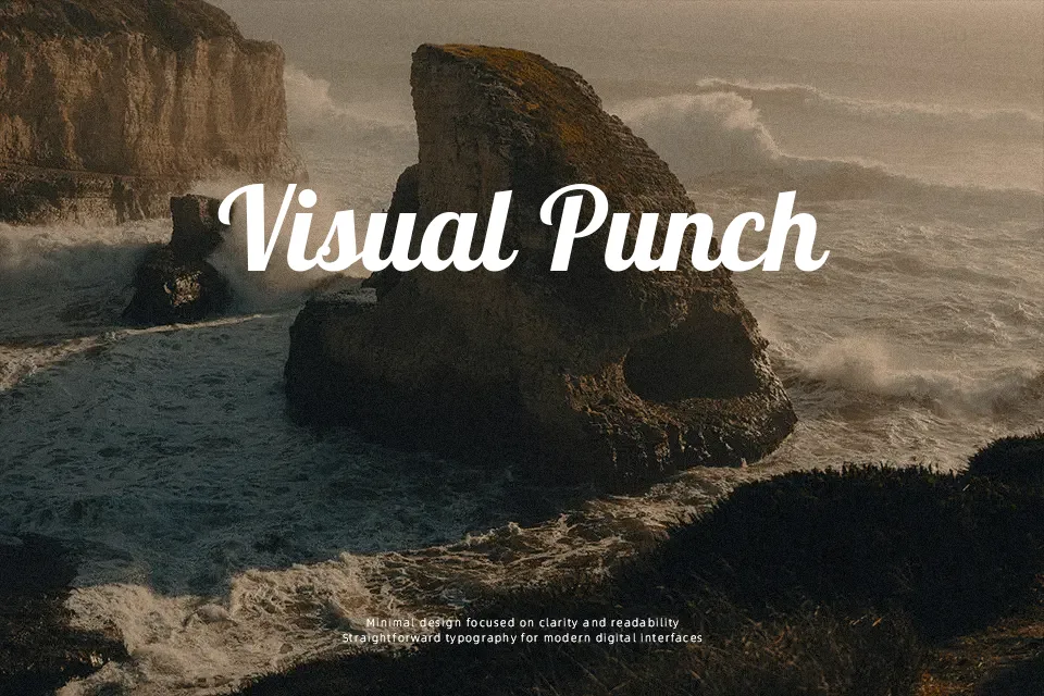 Lobster Font Script Font Preview for Advertising
