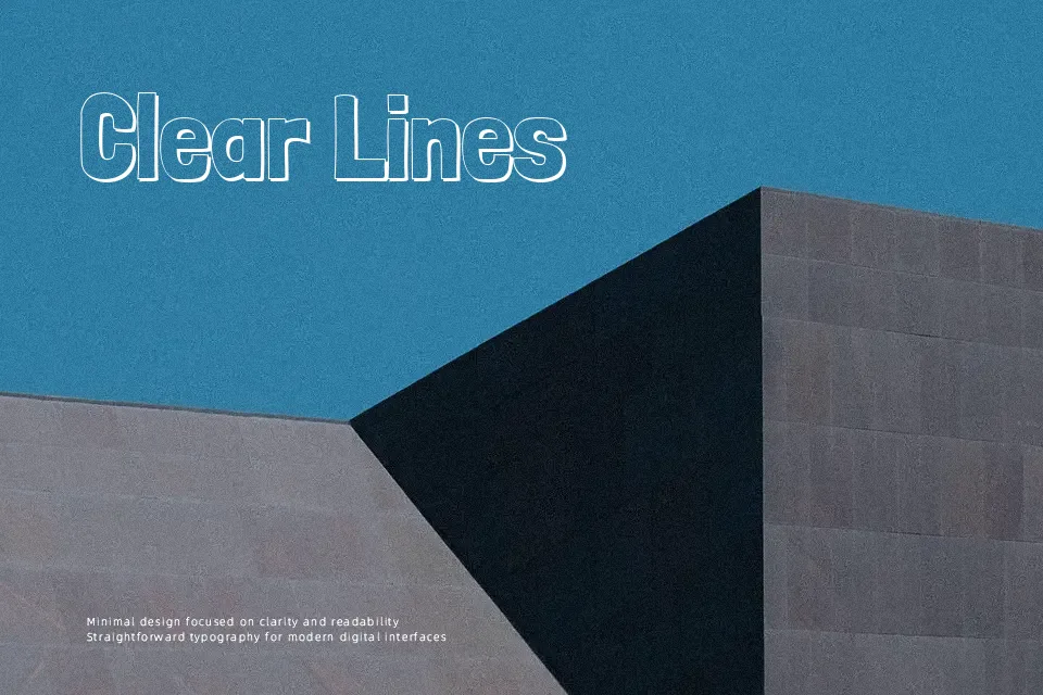 Londrina Shadow Font Font Preview for Retro Headline