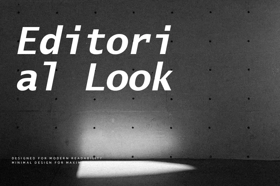 Lucida Sans Font Font Preview for Timeless Editorial